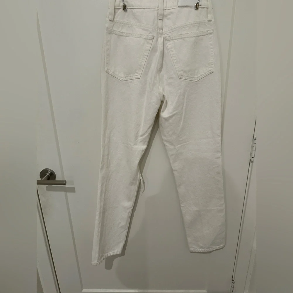 Re/done Women's 70s Distressed Straight-Leg Jeans size 26 - Picture 6 of 8